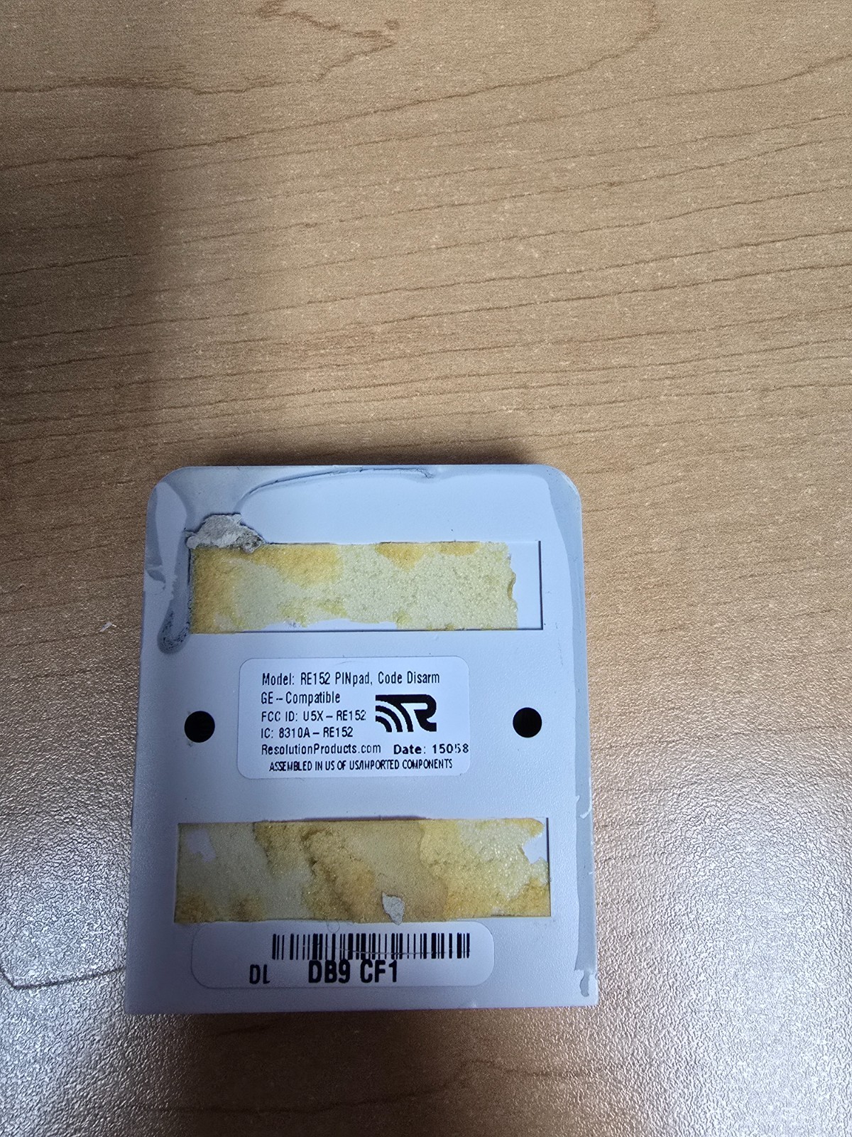 Resolution Products RE152 GE Compatible Code Keypad PinPad