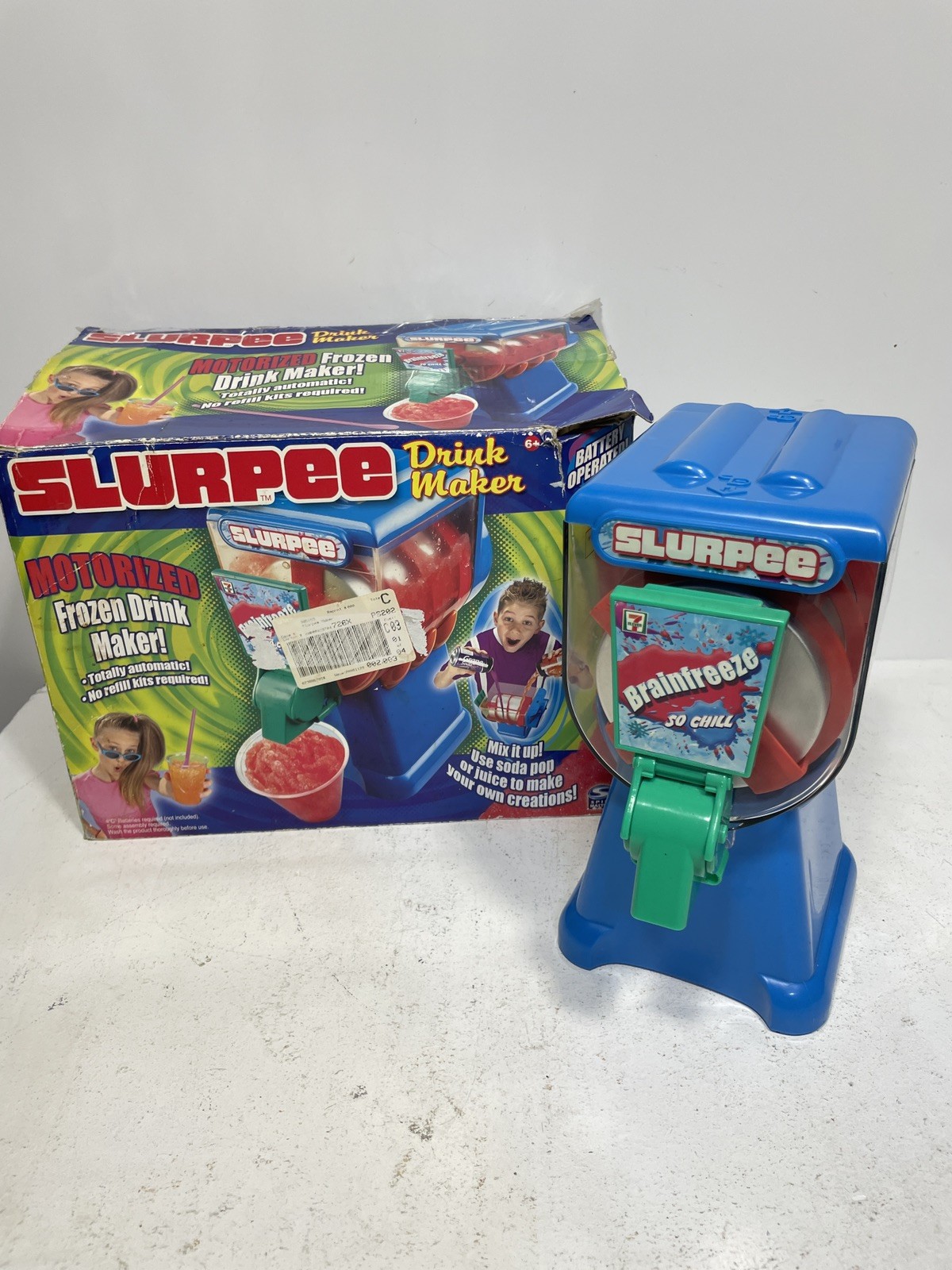 Motorized SLURPEE Automatic Frozen Drink Maker Machine Brain Freeze 2005