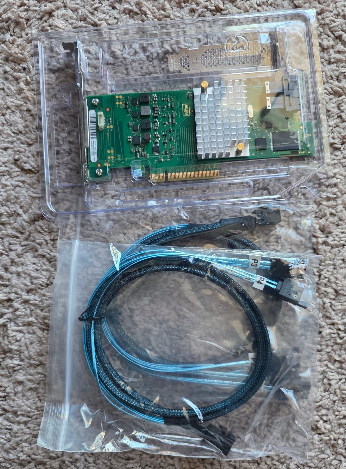 Fujitsu SAS3008-8I  12G SATA 6G PCI-e Controller IT mode  + 2*SFF8643 SATA