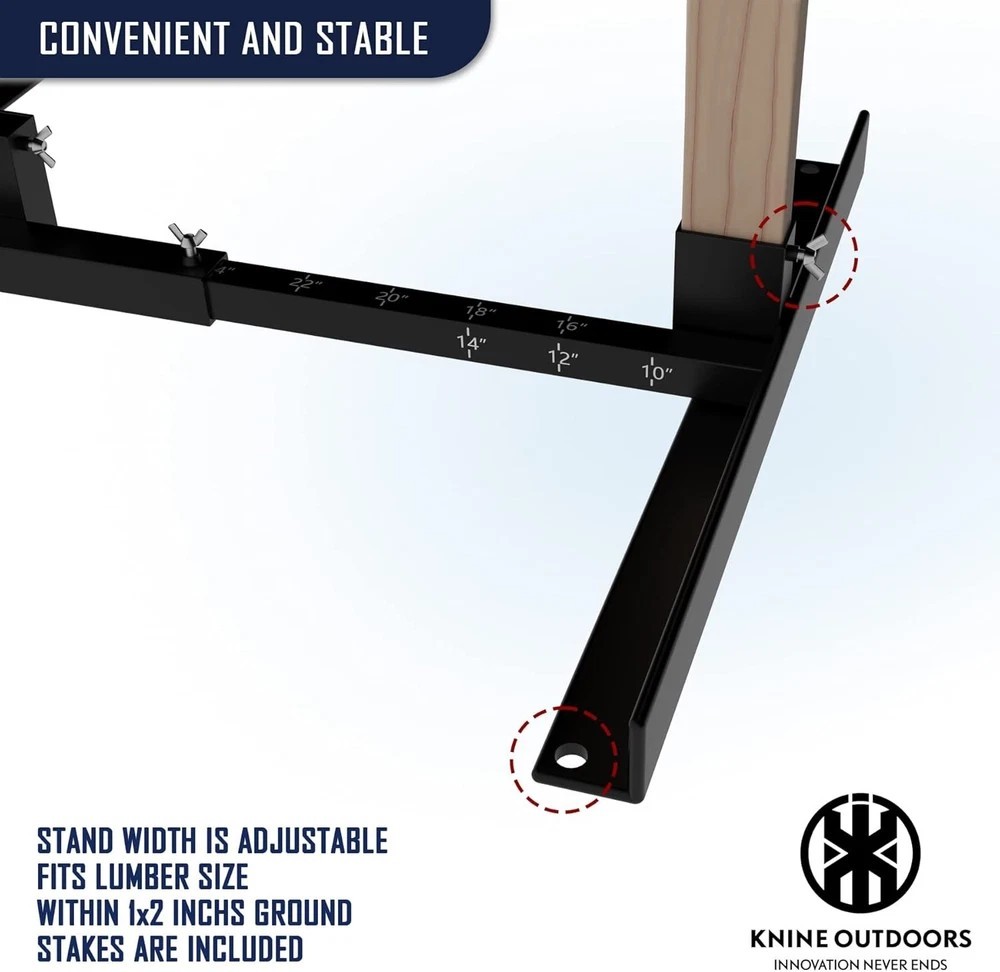 Shooting Target Stand for Outdoors, Durable Paper Target Holder with Stable Adju
