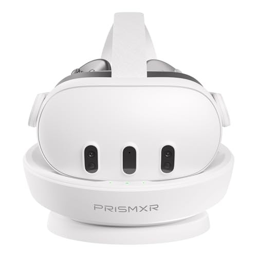 PRISMXR CARINA D1 MAGNETIC CHARGING DOCK COMPATIBLE META QUEST 3 EFFORTLESS