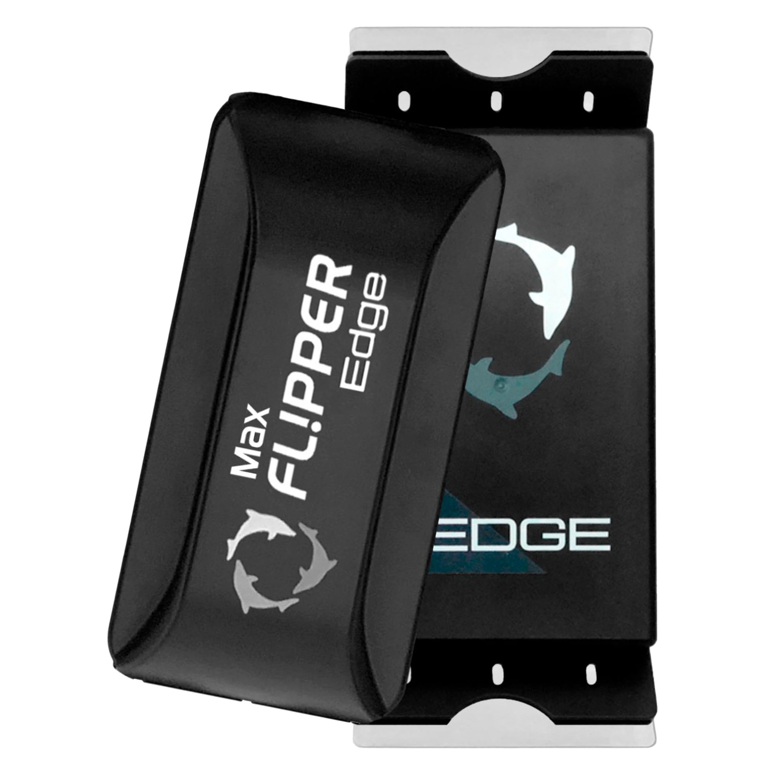 Flipper Edge 2-in-1 Scrubber Scraper Floating Magnetic Fish Tank Aquarium Cle...