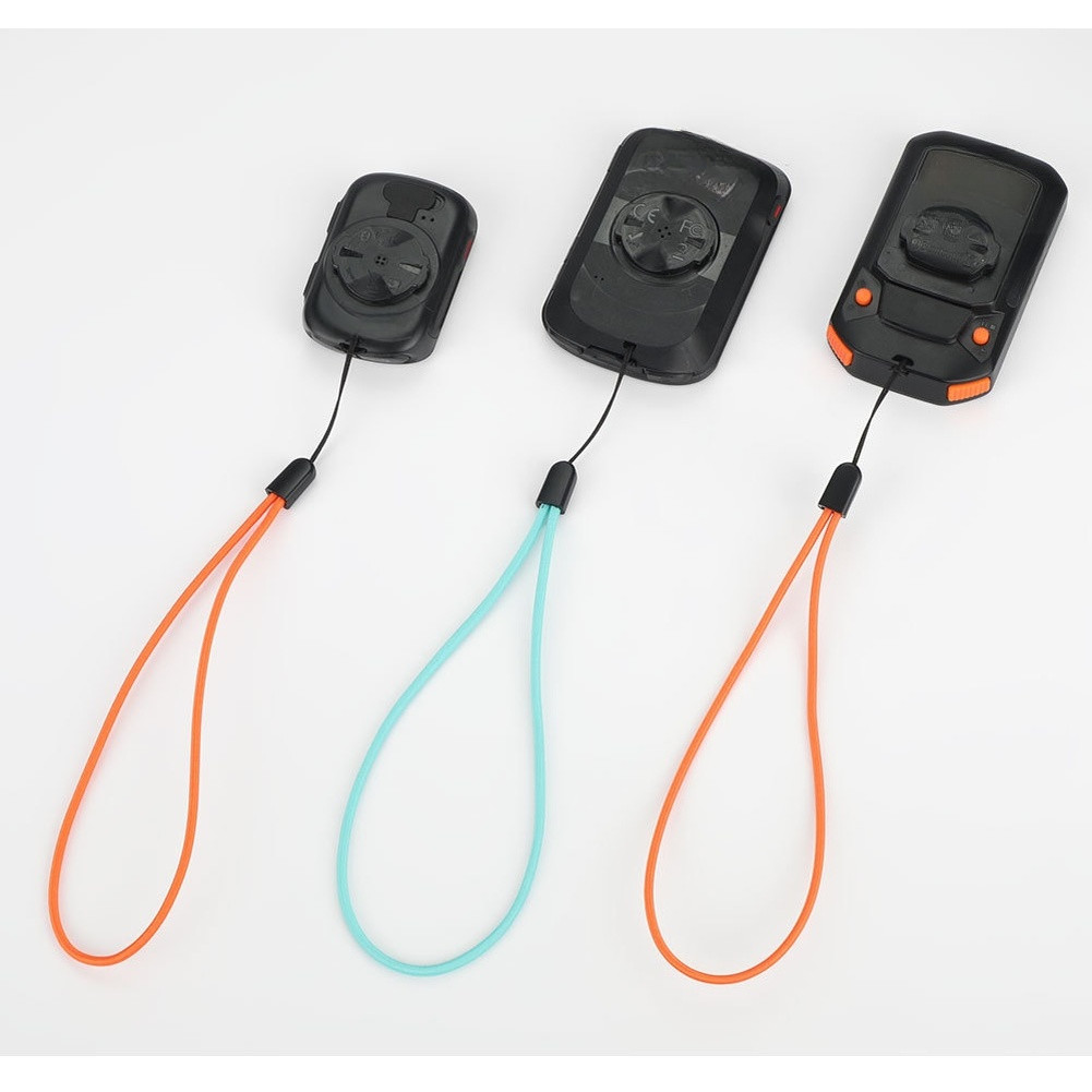 Black Blue Orange Elastic Safety Strap for Bike Computer For GPS Camera Mount
