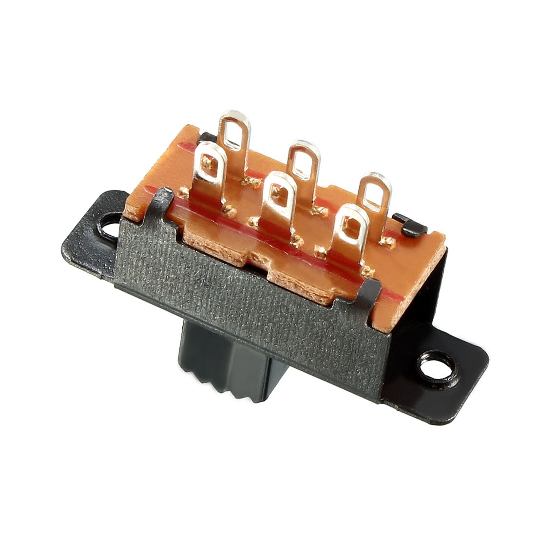 20Pack 6mm Vertical Slide Switch DPDT 2P2T 6 Terminals PCB Panel Latching