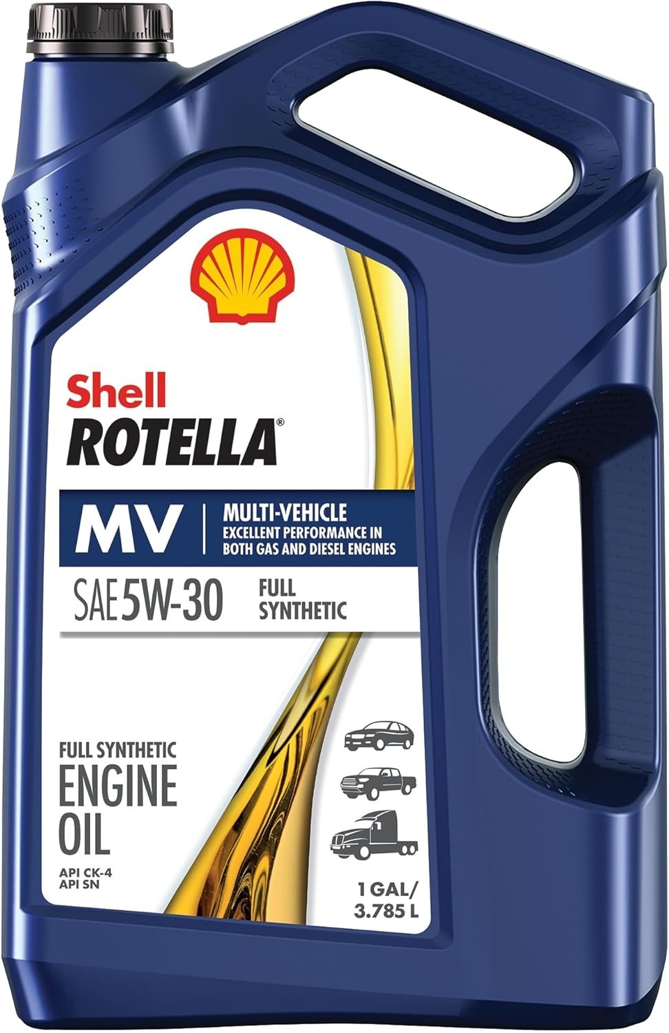 MultiVehicle Full Synthetic 5W30 Diesel Engine Oil, 1 Gallon