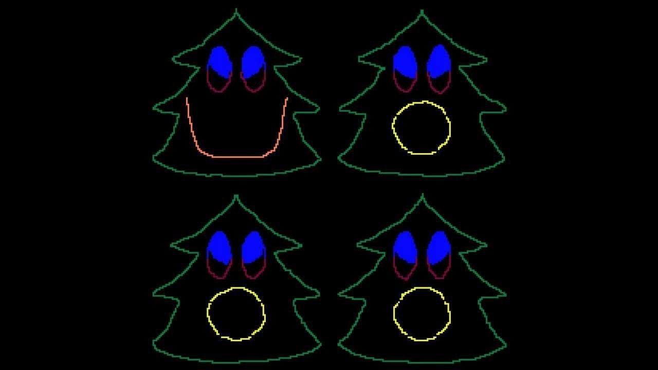 I Believe in Santa by Meghan Trainor Lightorama LOR 4 Singing Faces Sequence