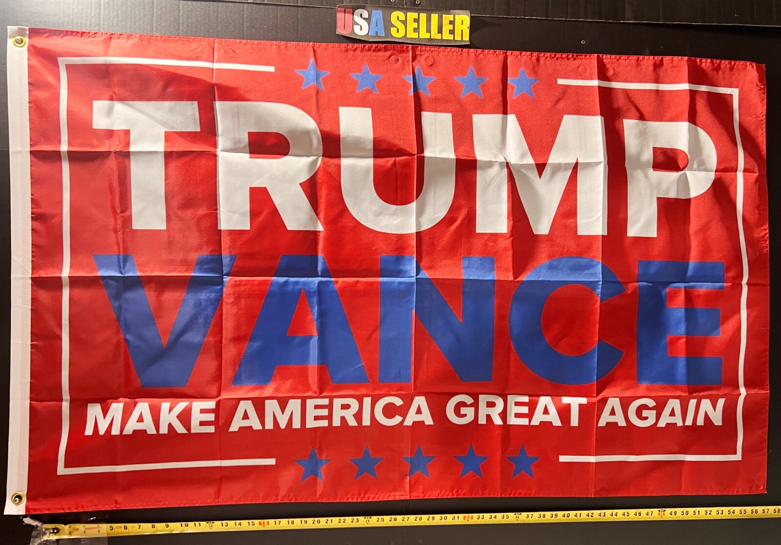 Trump Vance Flag FREE USA SHIP 5 Beer President America Republican USA Sign 3x5'