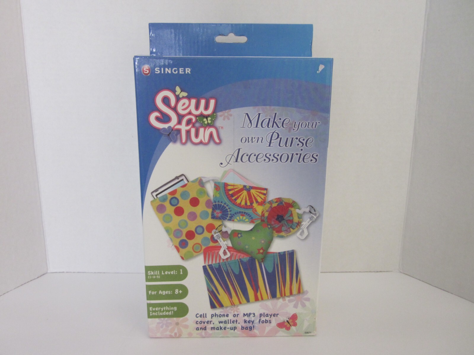NEW SINGER SEW FUN Make Your Own Purse Accessories Craft Kit Ages 8+