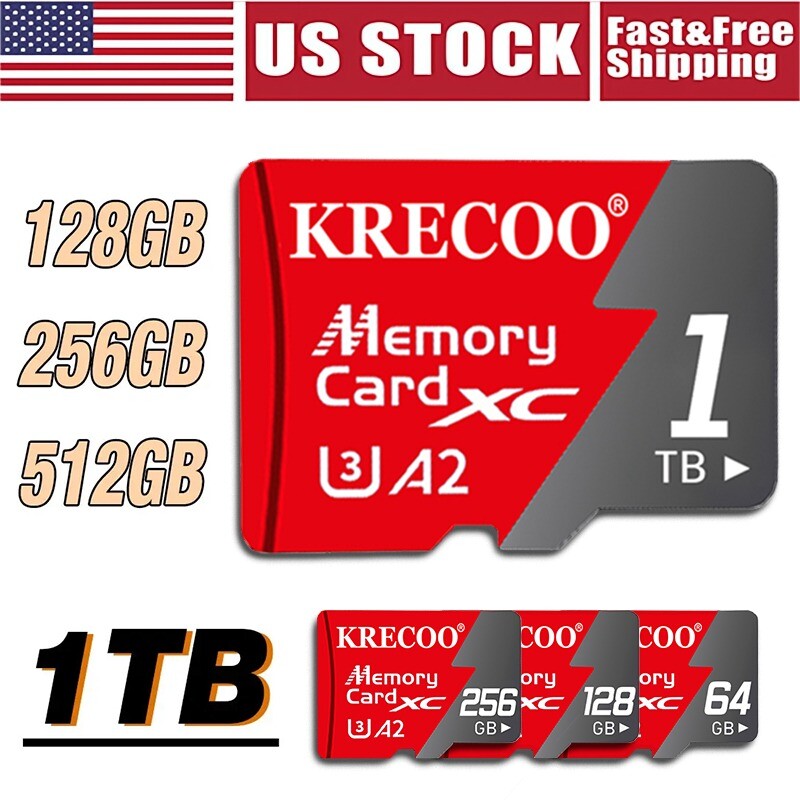1TB Class 10 Micro SD Card 128GB 256GB Ultra SDXC SDHC Memory Card Wholesale Lot