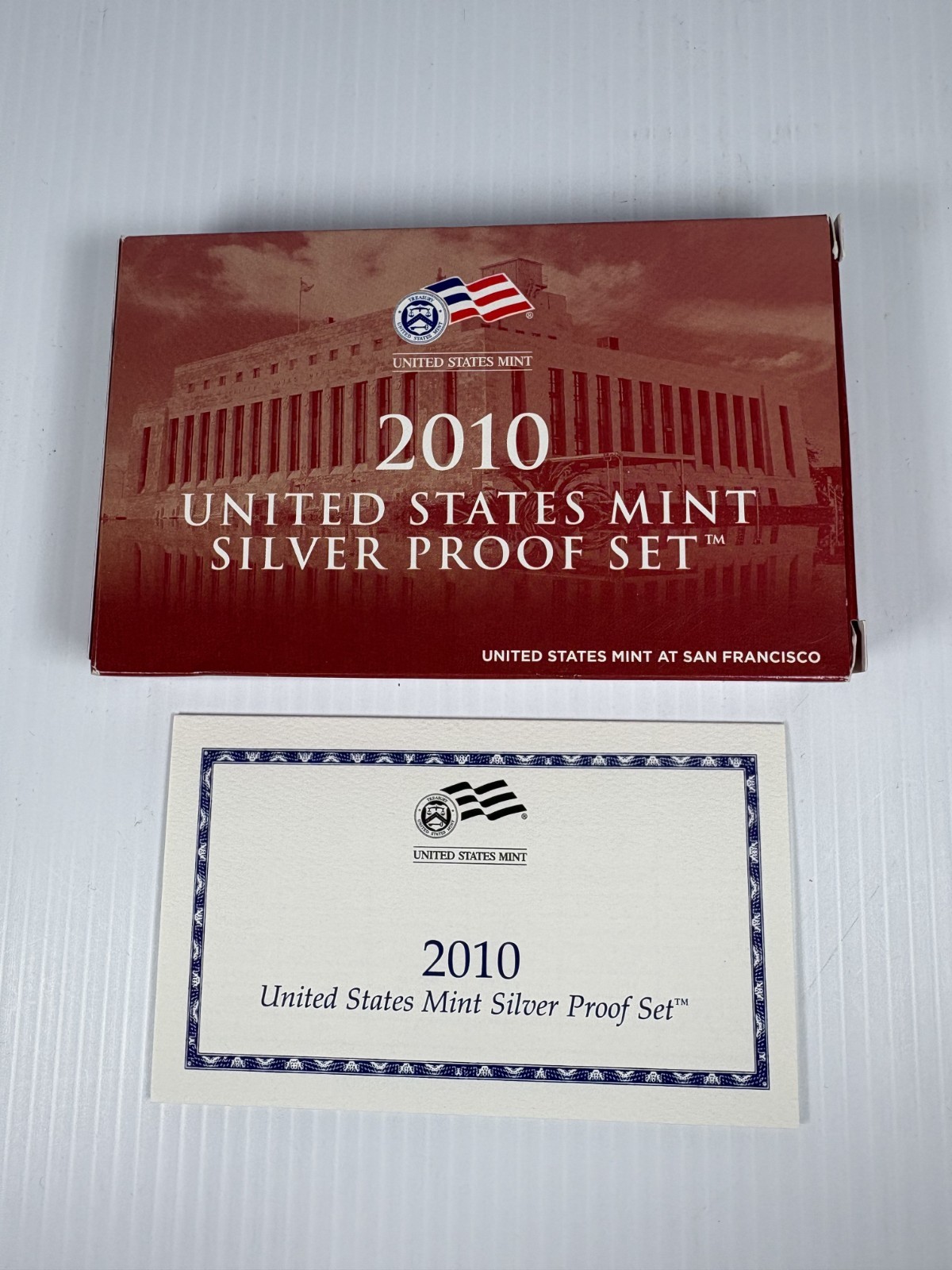 2010 United States Mint Silver Proof Set 14 of 14 Coins w/ Box & COA