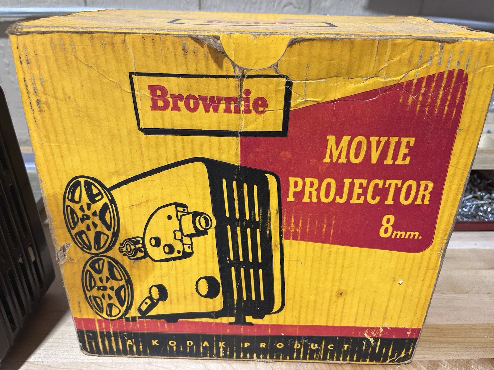 Vintage Brownie 8mm Movie projector Model 196