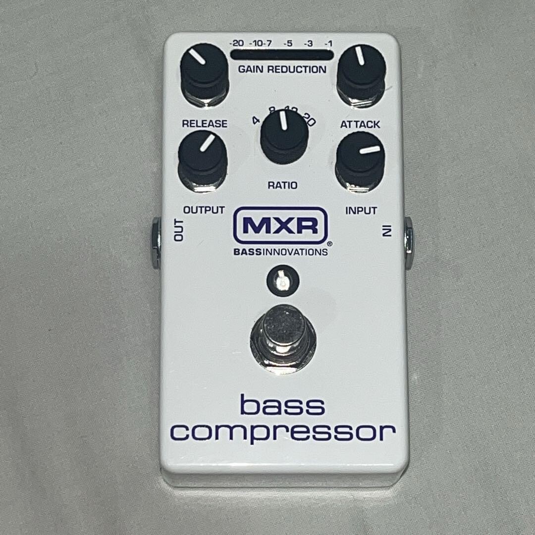 MXR M87 Bass Compressor Bass Guitar Effect Pedal Good
