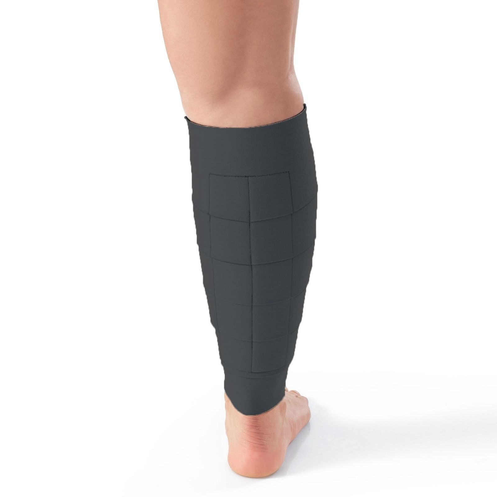 ReadyWrap Calf Compression Sleeve - Adjustable, Breathable Black Large (35 cm)