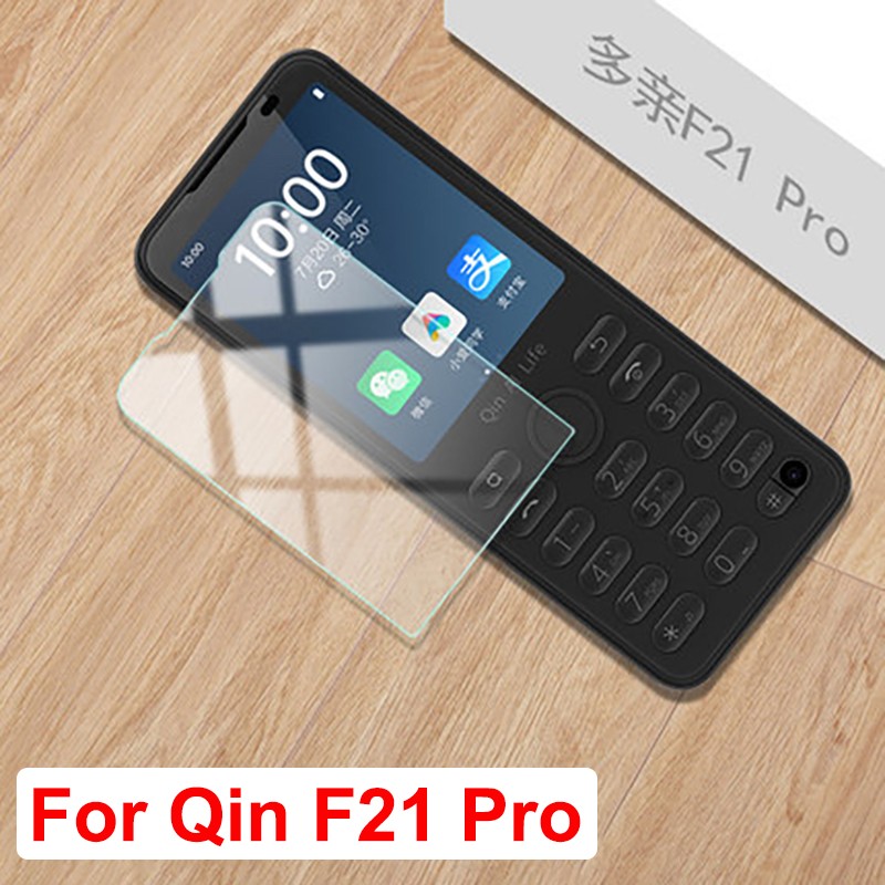 2PCS For Qin F21 Pro F21 Pro+ F21Pro Tempered Glass Film Cover Screen Protector