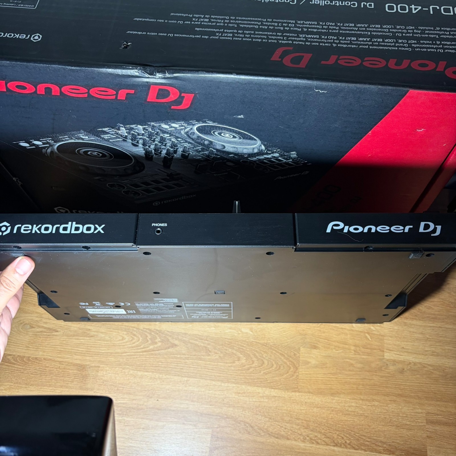 Pioneer DJ DDJ-400 2-Channel Rekordbox DJ Controller UNTESTED