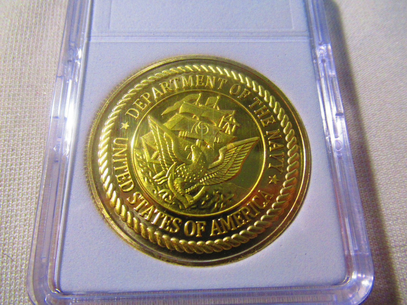 US NAVY - USS ENTERPRISE (CVN-80) Challenge Coin
