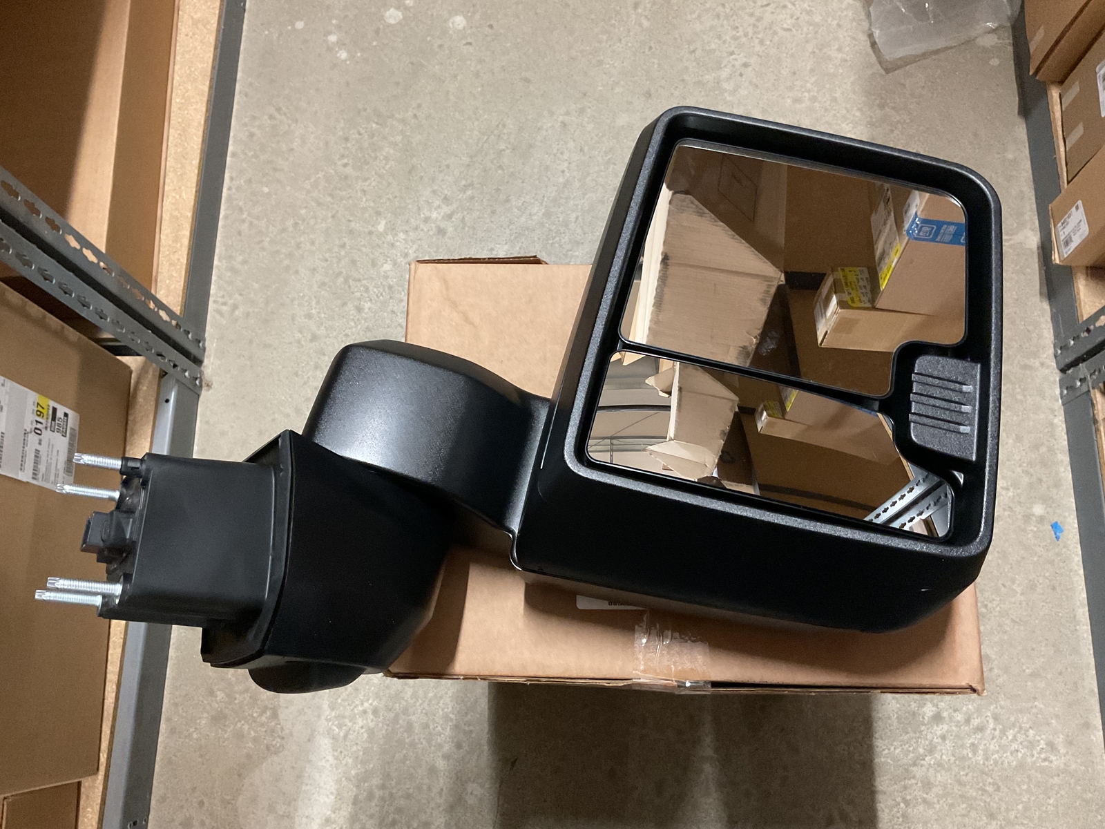 2020-2025 SILVERADO SIERRA 2500 BLACK MANUAL TOWING MIRROR NEW GM #  86582416