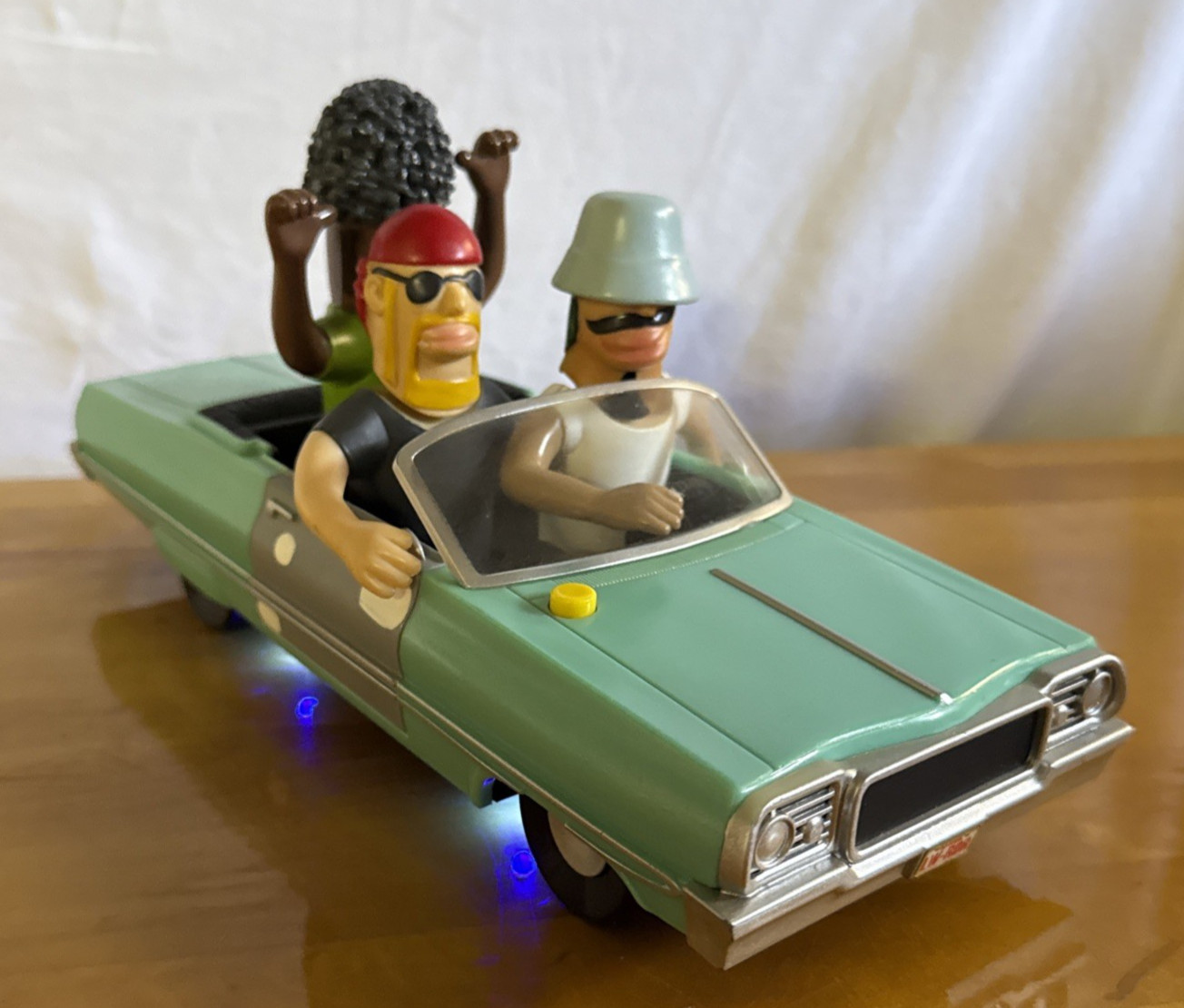 GEMMY Low Rider Convertible Bobble Head Homie Lights, Sound, Hydraulic Works VGC