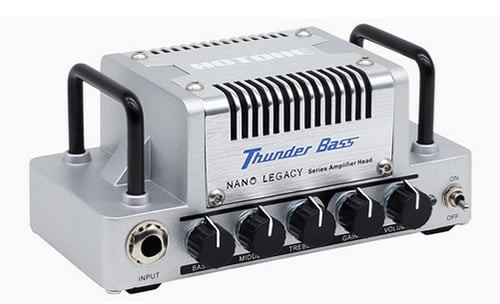 Hotone NLA-4 Bass Amplifier Head, Solid State, 5 Watts 3-band EQ Volume and Gain