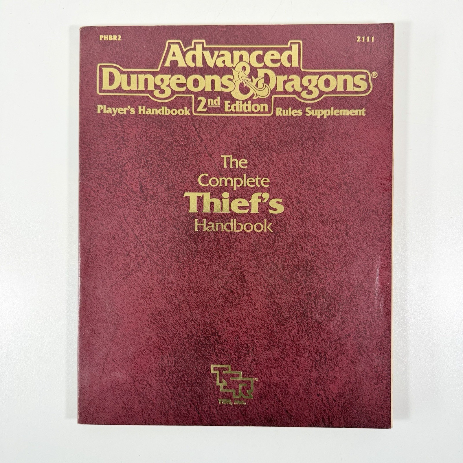 Dungeons & Dragons the Complete Thief's Handbook 2111 AD&D 2nd Edition