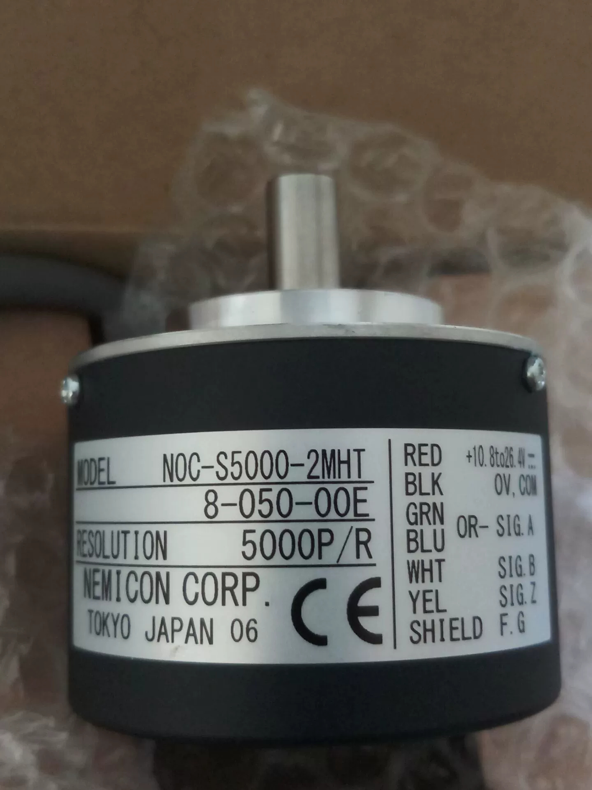 1pcs New NEMICON NOC-S5000-2MHT-8-050-00E Encoder
