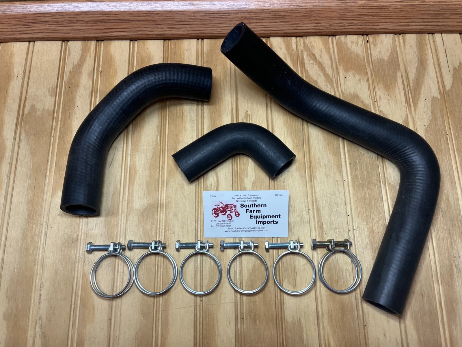 RADIATOR HOSE KIT FOR YANMAR YM2500  3T80 ENGINE
