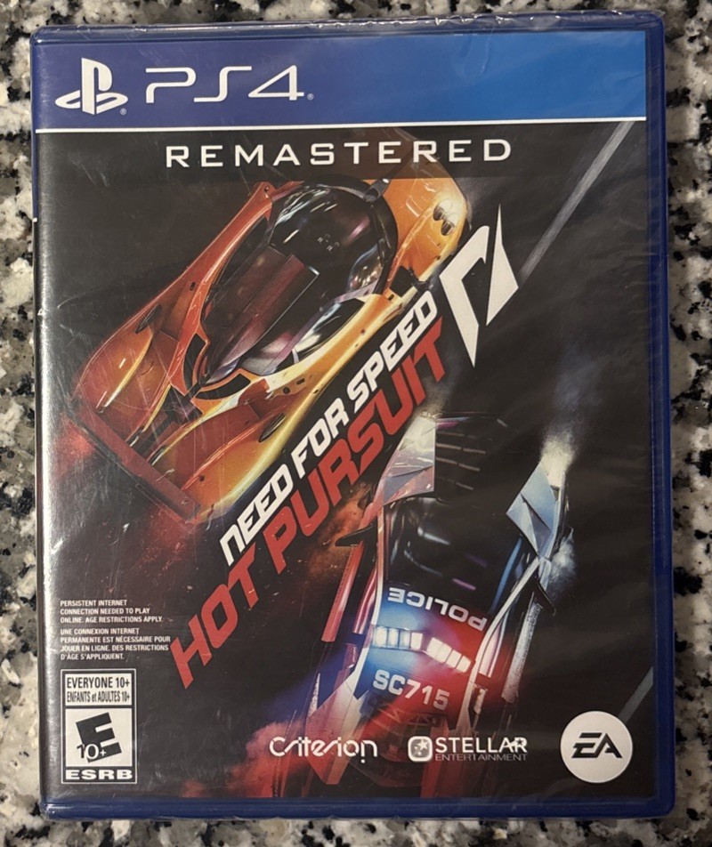 EA - NEED FOR SPEED Hot Pursuit - Remastered - PlayStation 4 / PS4 - New Sealed