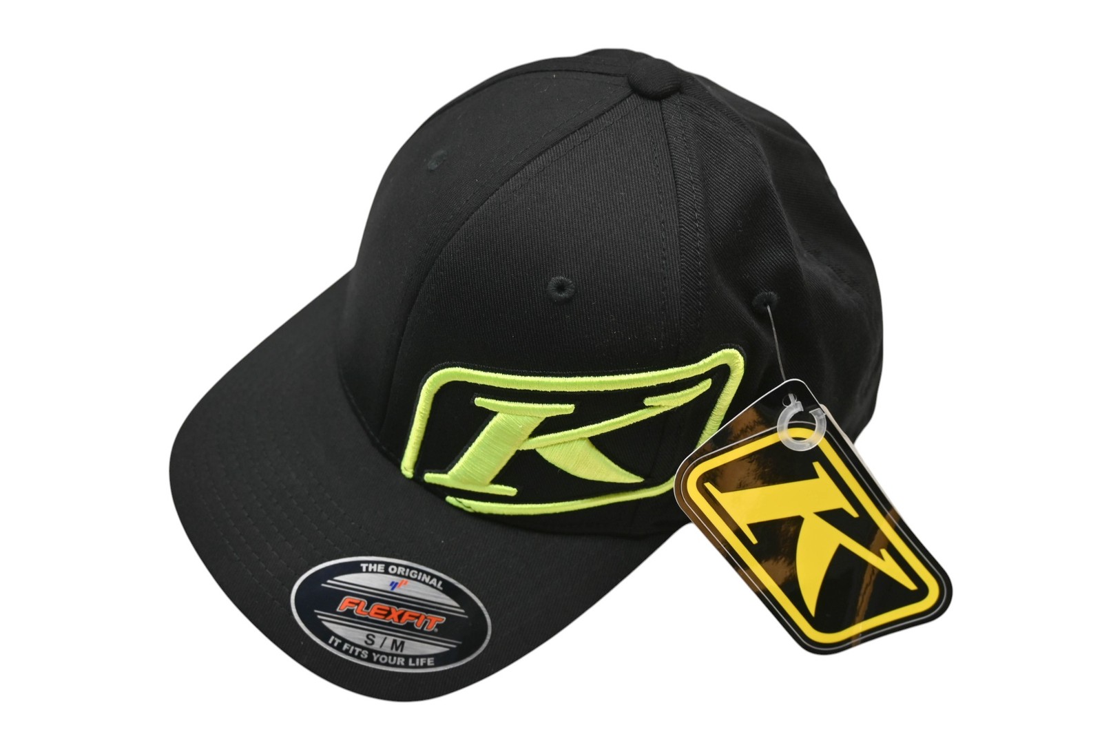 Klim 3235-006-120-004 Small/Medium Black/Hi-Vis Rider Hat NOS