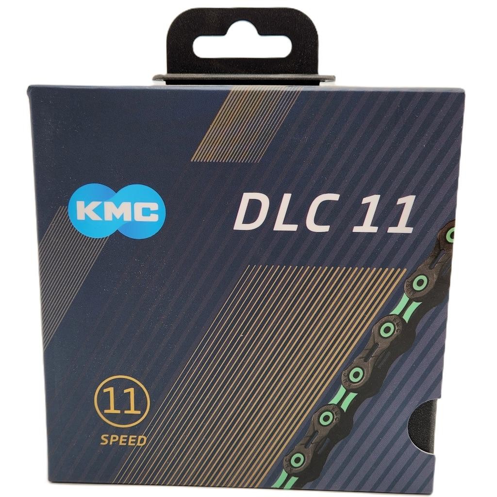 KMC DLC 11 Celeste & Black 11-Speed Bicycle Chain fits Campagnolo SRAM Shimano