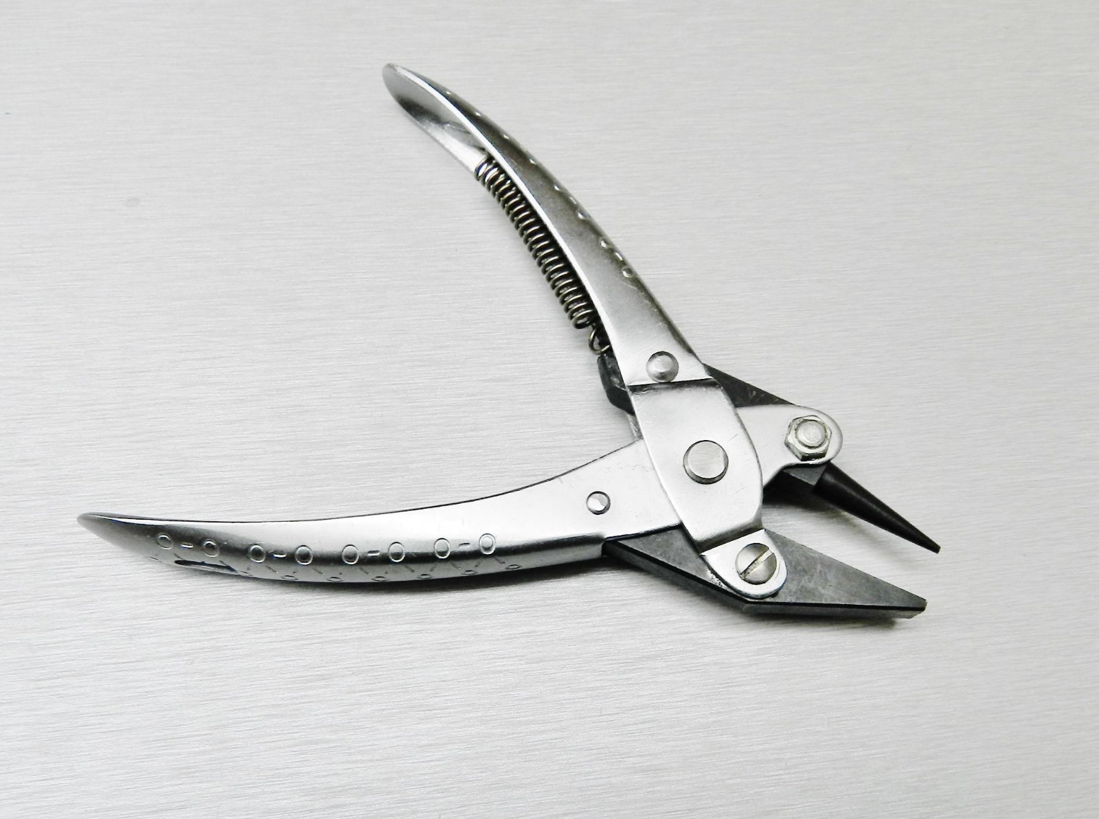 Parallel Action Pliers Round & Flat Nose Smooth Jaws 140mm Jewelry Wire Working