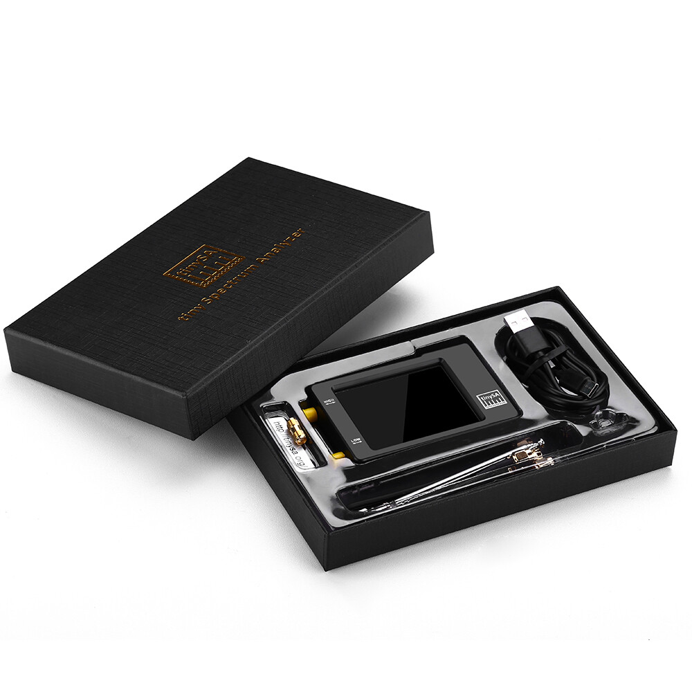TinySA Handheld Tiny Spectrum Analyzer 2.8 Inch Touch Screen 100KHz to 960MHz