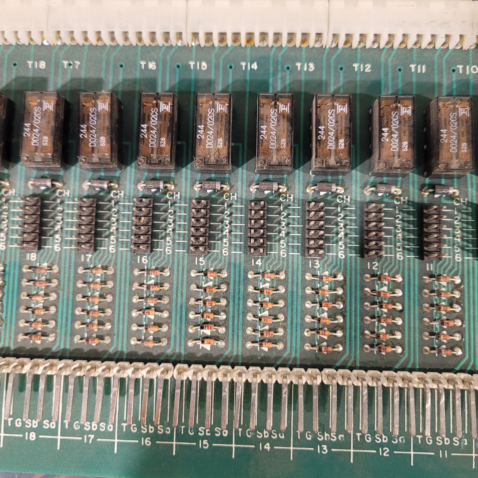 Barrie ZPP-6 Control Solenoid Circuit Board Multi-Channel PCB