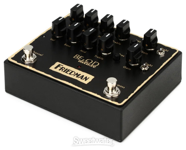 Friedman BE-OD Deluxe Dual Overdrive Pedal