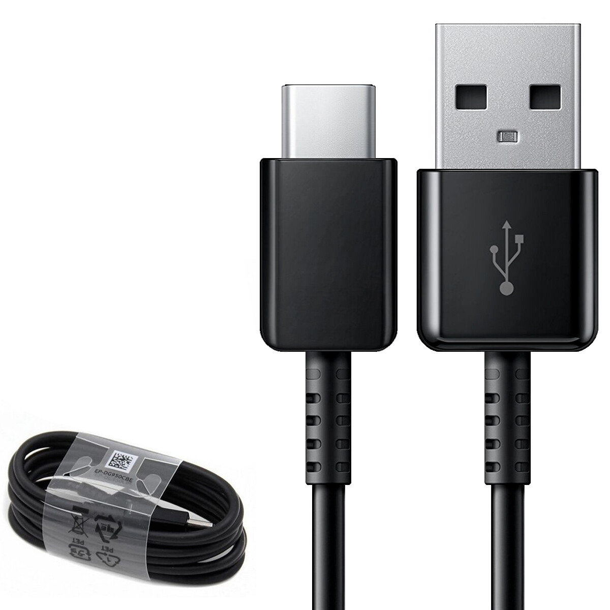 Original Samsung Galaxy S10 Note10 S8 S9 Plus Fast Wall Charger OEM Type-C Cable