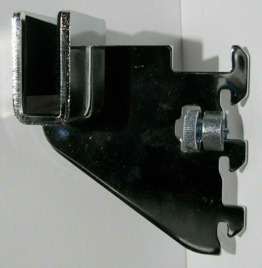 Lot of 10 New 50131 Hangrail Brackets 3 Inch in Chrome for 1/2 Inch Slot
