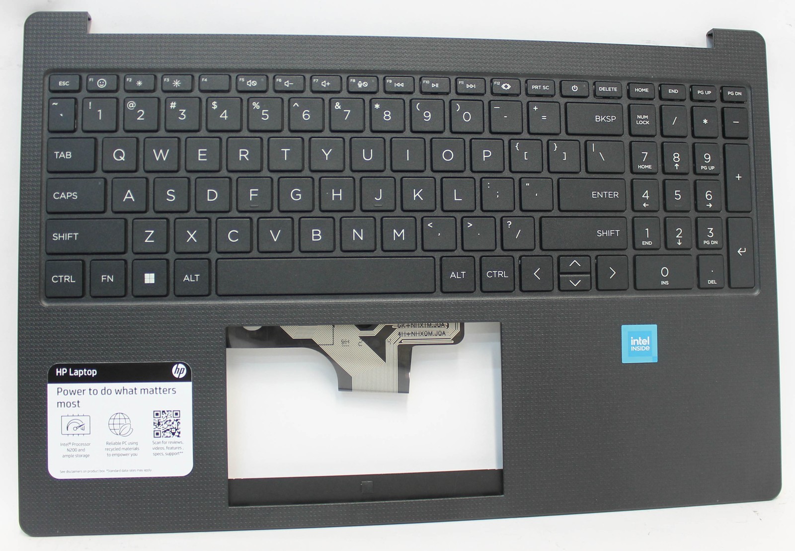 N36754-001 HP PALMREST TOP COVER UMA JTB W/KB JTB US 15-FD0079WM "GRADE A"