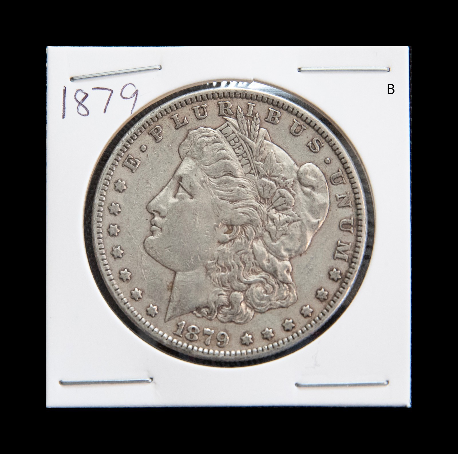 1879 Morgan Silver Dollar from Philadelphia Mint