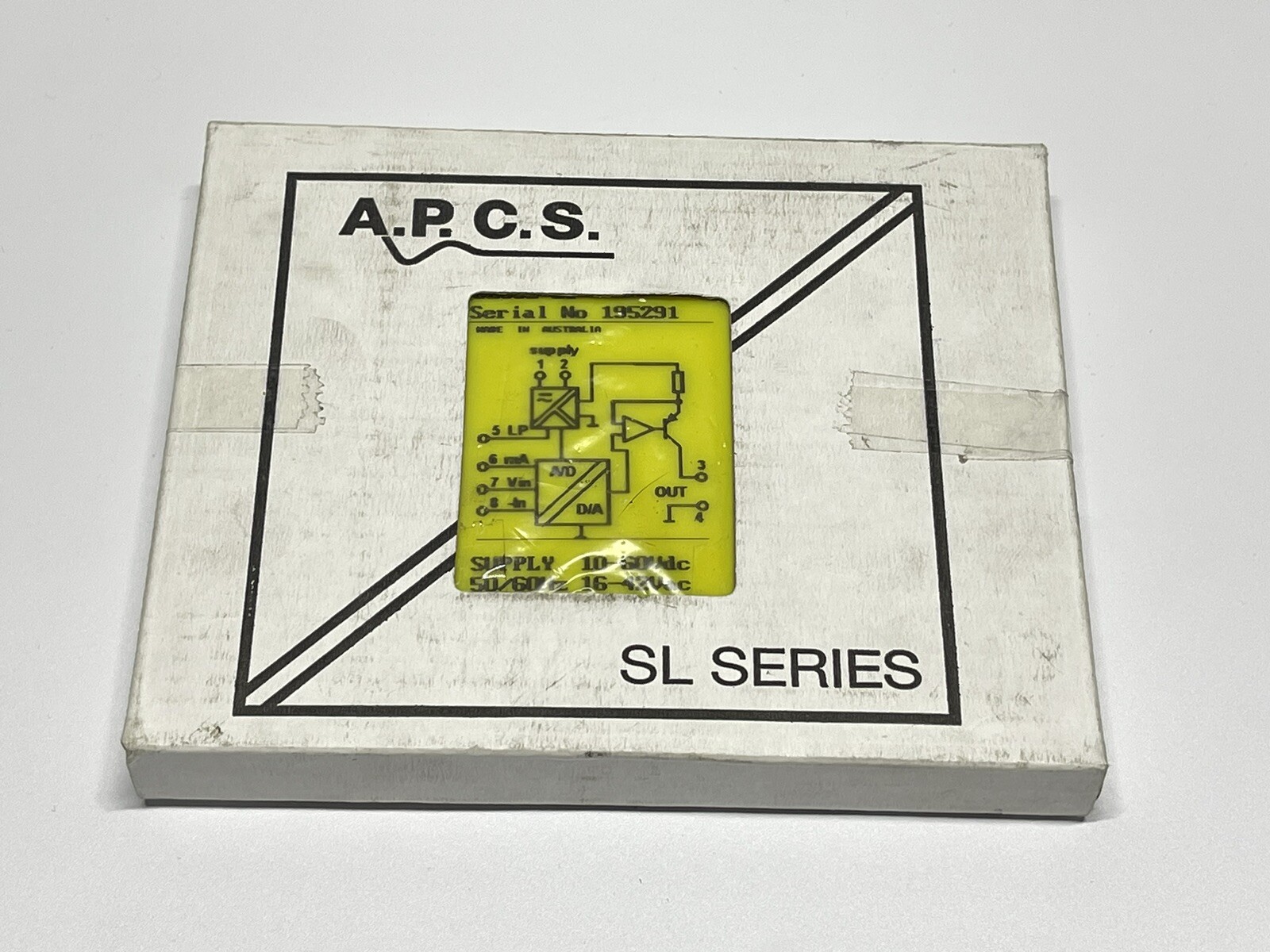 A.P.C.S. Ness Signal Isolator SL332 20 Field Programmable V mA Selectable