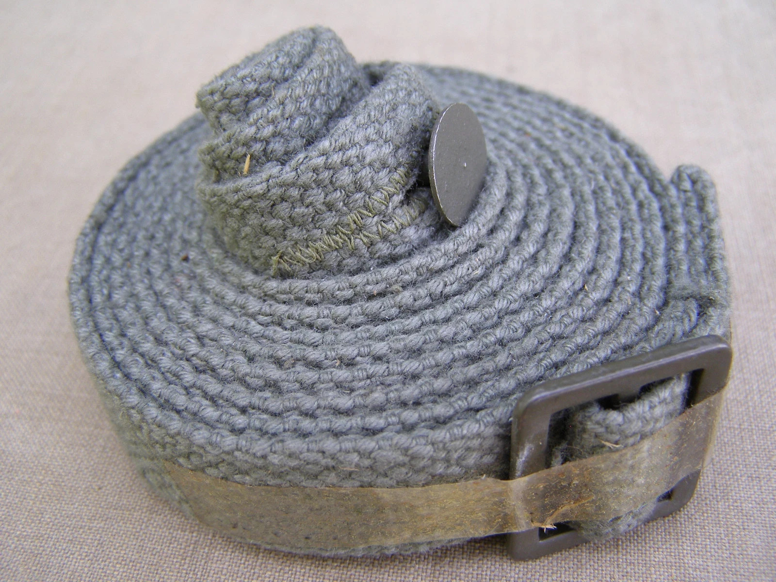 Post War German Shoulder Strap For Gasmask Container