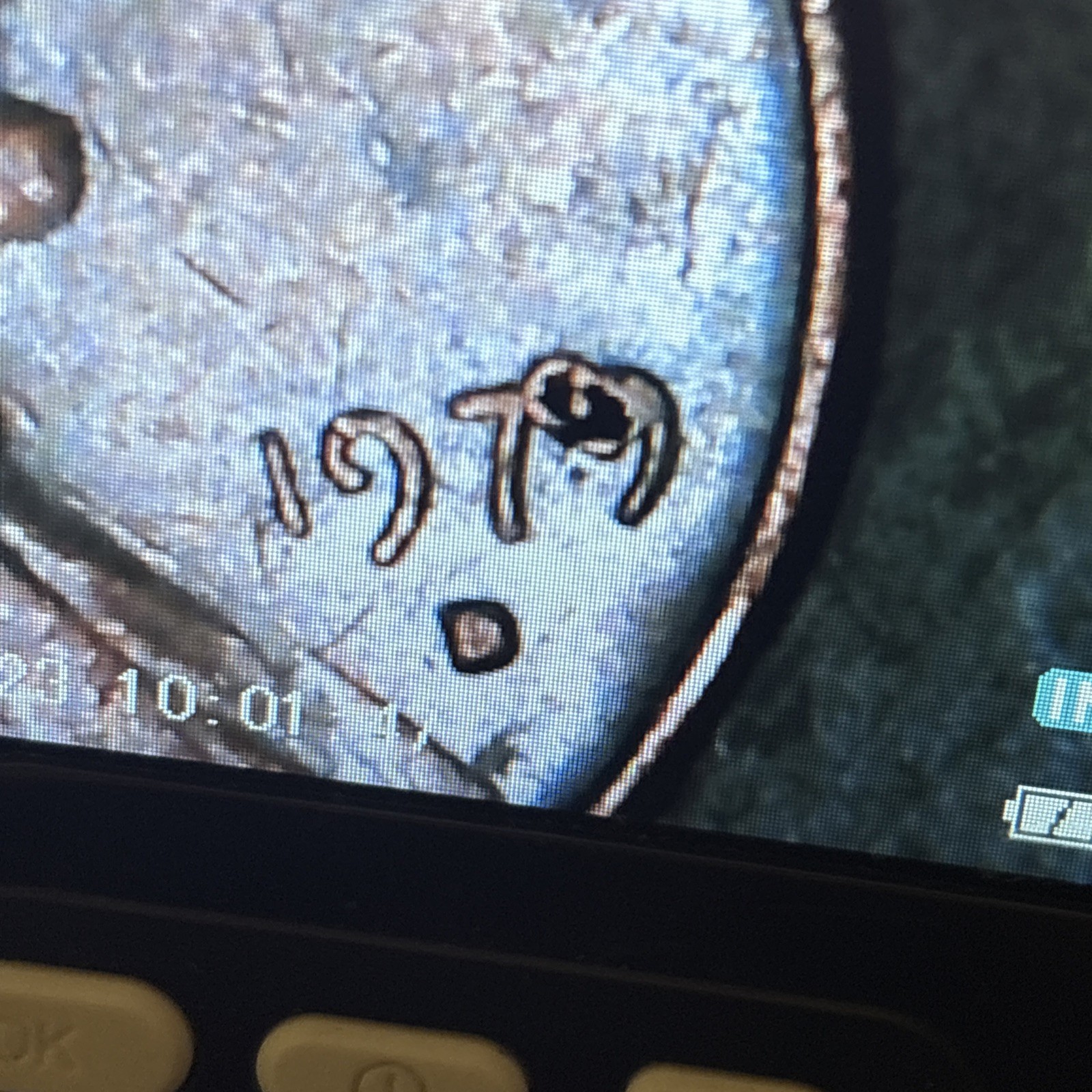 1979  D mint  Lincoln penny