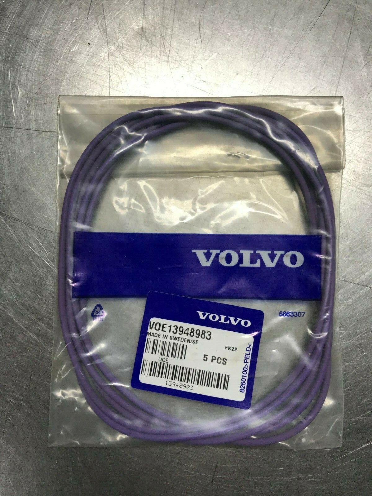 13948983  GENUINE Volvo O-RING SEAL QTY of 1 O-Ring  Ingersoll Rand  VOE13948983