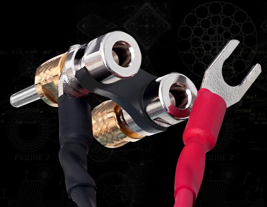 CARDAS AUDIO - CABD Double Banana Plug Speaker Connector, 1 Piece double plug