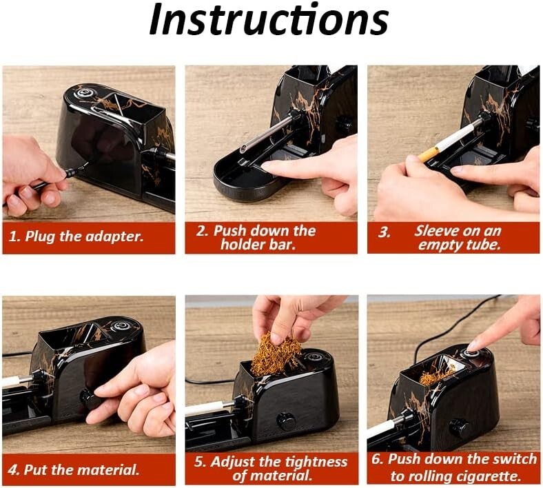 Automatic Electric Cigarette Rolling Machine