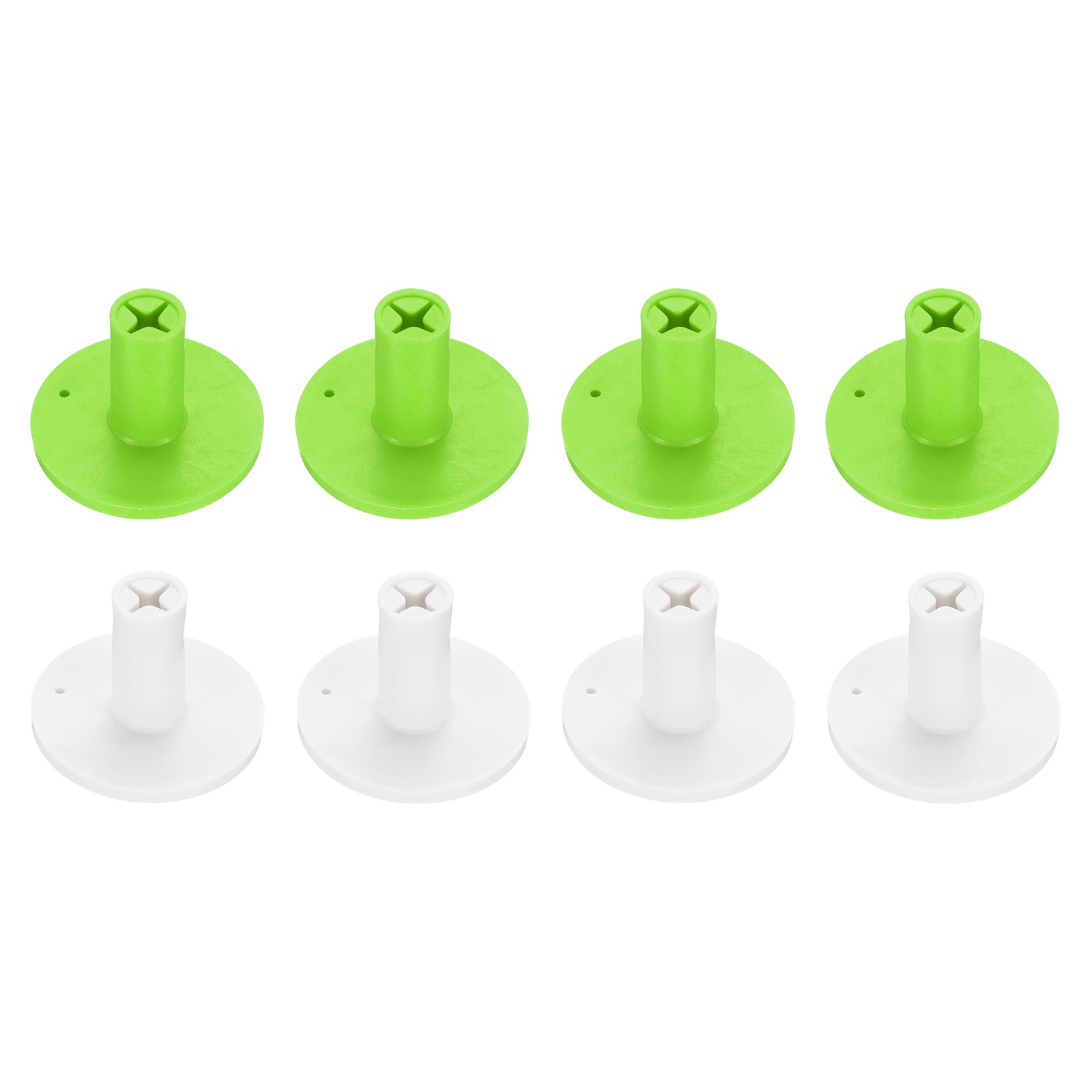 Rubber Golf Tee, 1.5Inch 2Colors 8Pcs Golf Practice Tees Training Driving Range