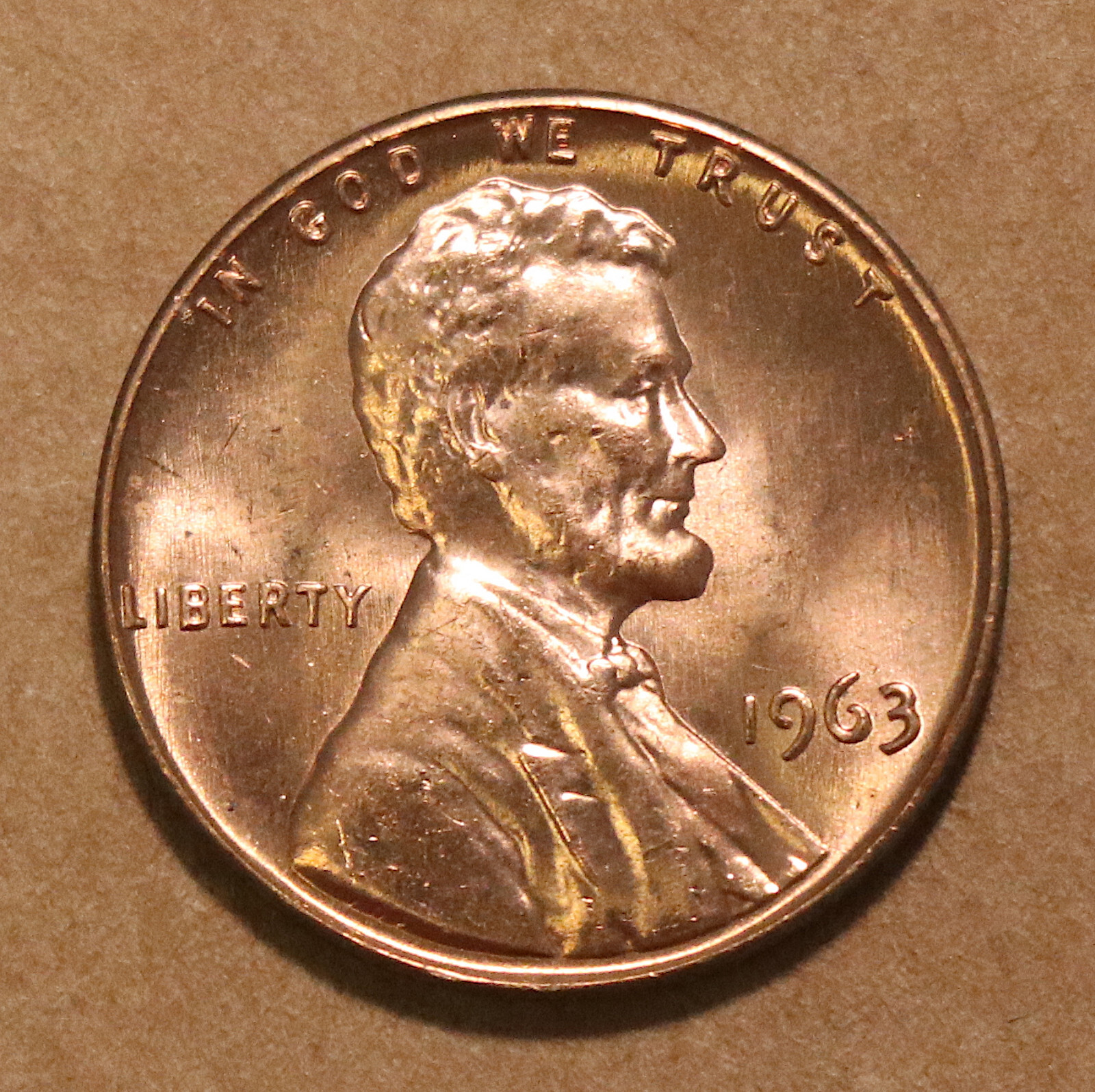 1963 Lincoln Memorial cent BU