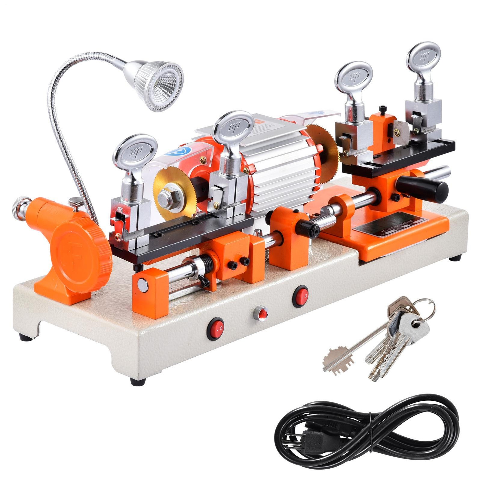 Two-sided Key Cutting duplicating Machine Cutter Car Key Copier Locksmith Tools-