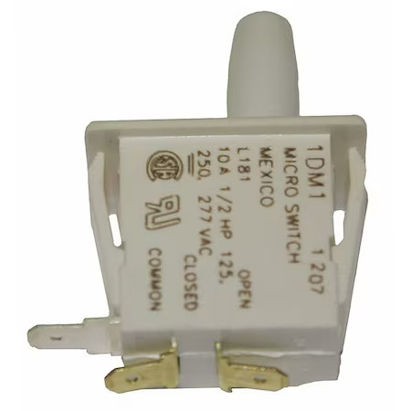 Honeywell 1Dm1 Snap Action Switch, Plunger Actuator, Spdt, 10 A At 240 V Ac