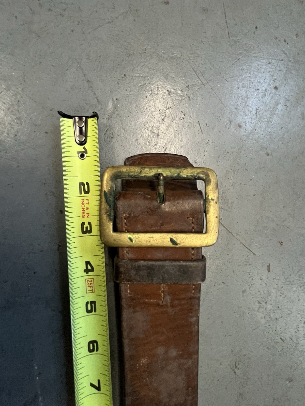 Original Ww2 US British Officer Army Sam Brown Belt leather Pistol Sword