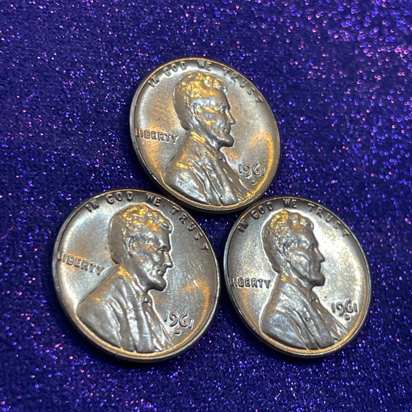 1961 D Lincoln Cent Lot, Rpm, DDo, Bu Gems
