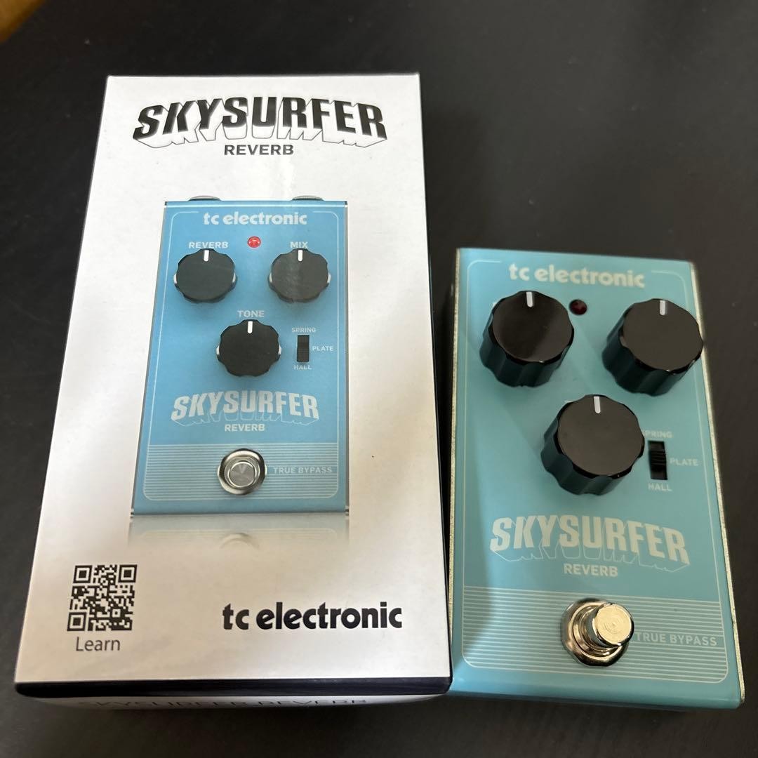 tc electronic SKYSURFER REVERB Guitar Effect Pedal